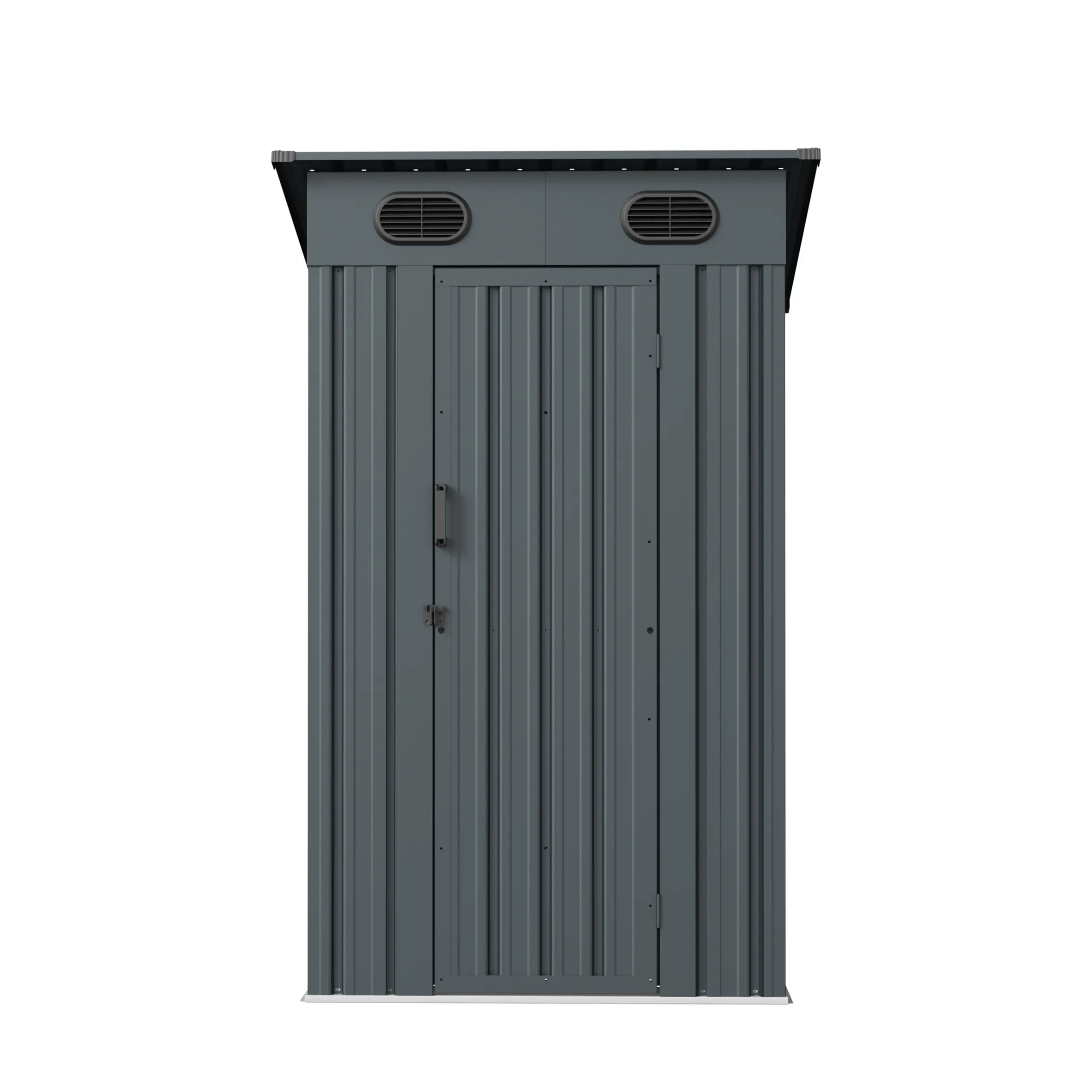 4 x 3 ft Pent Roof Metal Storage Shed | KS 1 4x3-ft-pent-roof-metal-storage-shed-ks-product-1