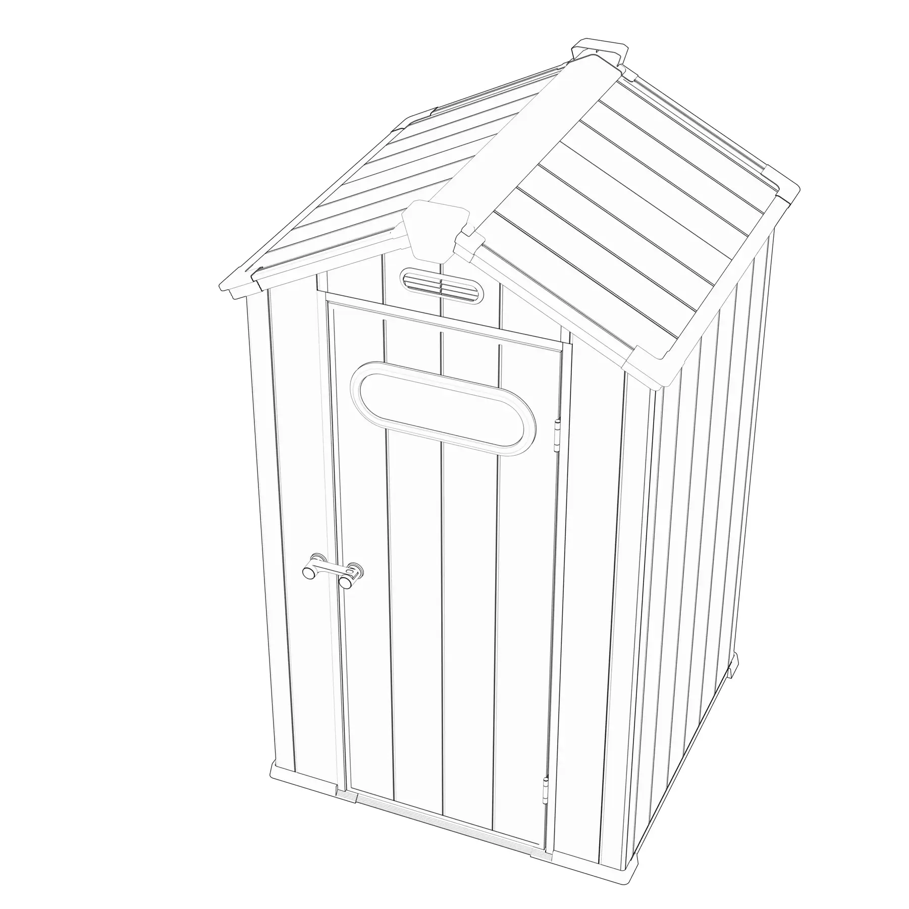 4x4-ft-gable-roof-resin-storage-shed-kc-linedrawing-3