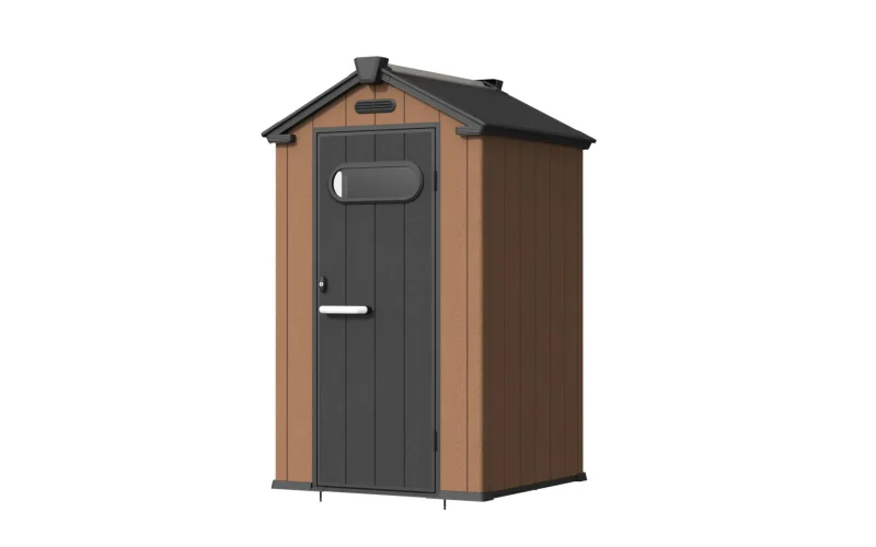 4 x 4 ft Gable Roof Resin Storage Shed | KC2 23 4x4-ft-gable-roof-resin-storage-shed-kc2-product-1