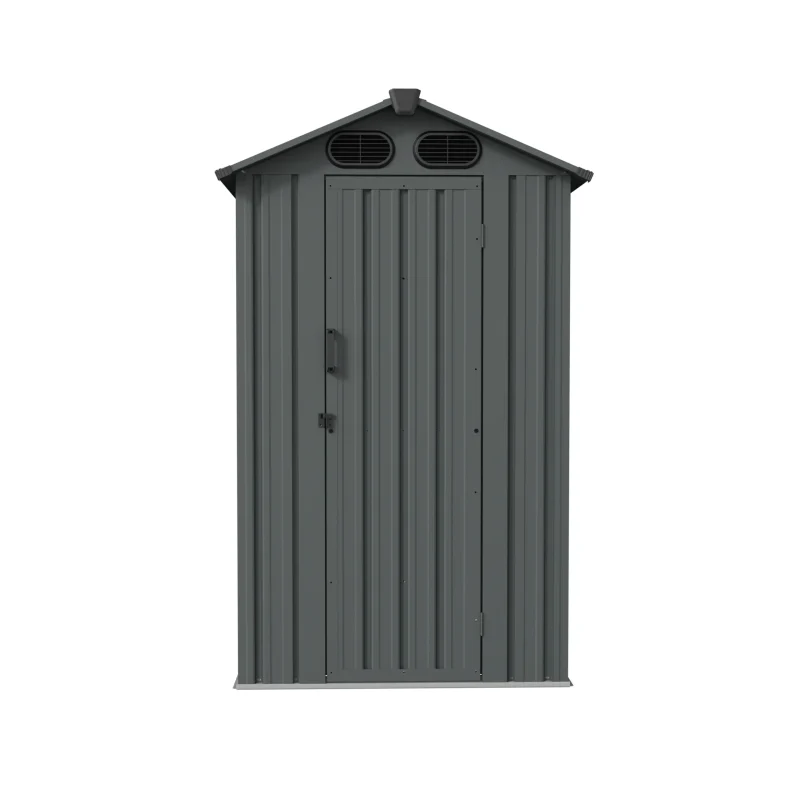 4 x 6 ft Gable Roof Metal Storage Shed | KS 12 4x6-ft-gable-roof-metal-storage-shed-ks-product-1