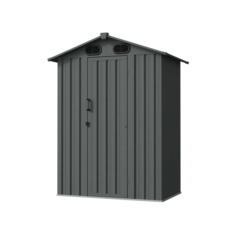 5 x 3 ft Gable Roof Metal Storage Shed | KS 11 5x3-ft-gable-roof-metal-storage-shed-ks-product-1