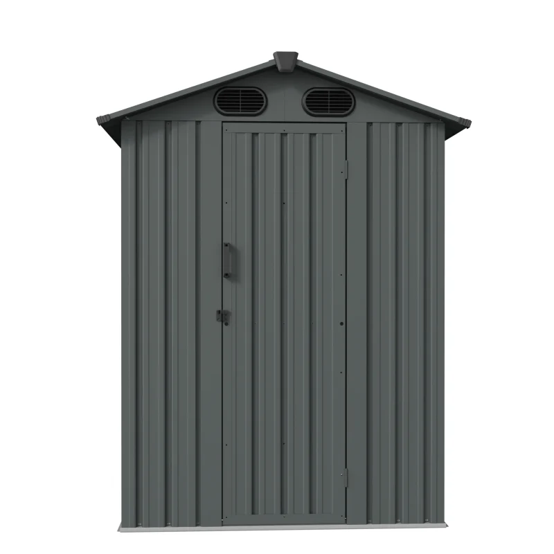 5 x 6 ft Gable Roof Metal Storage Shed | KS 10 5x6-ft-gable-roof-metal-storage-shed-ks-product-1