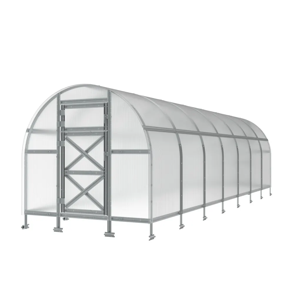 6.5 x 15 ft Steel Arched Roof Greenhouse 2 6.5x15-ft-steel-arched-roof-greenhouse-product-2