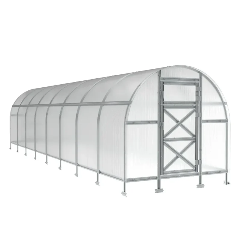 6.5 x 17 ft Steel Arched Roof Greenhouse 4 6.5x17-ft-steel-arched-roof-greenhouse-product