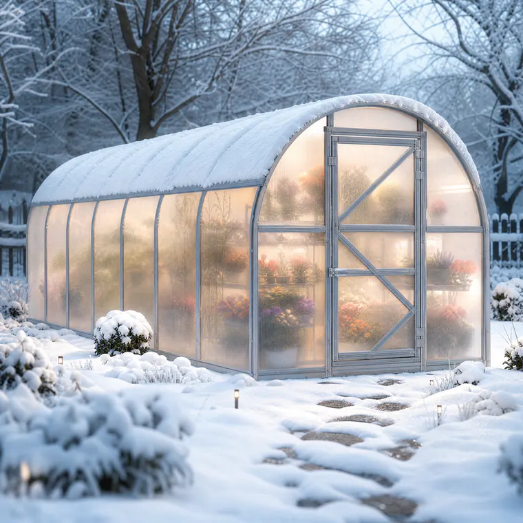 6.5x17-ft-steel-arched-roof-greenhouse-scene-2