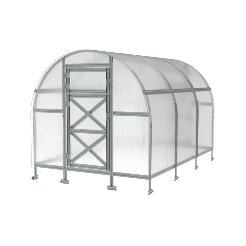 6.5 x 6.5 ft Steel Arched Roof Greenhouse 3 6.5x6.5-ft-steel-arched-roof-greenhouse-product-1