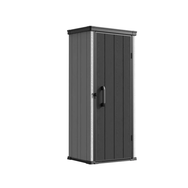 670 L Vertical Resin Outdoor Storage Cabinet | KC2 2 670-l-vertical-resin-outdoor-storage-cabinet-kc2-product-1