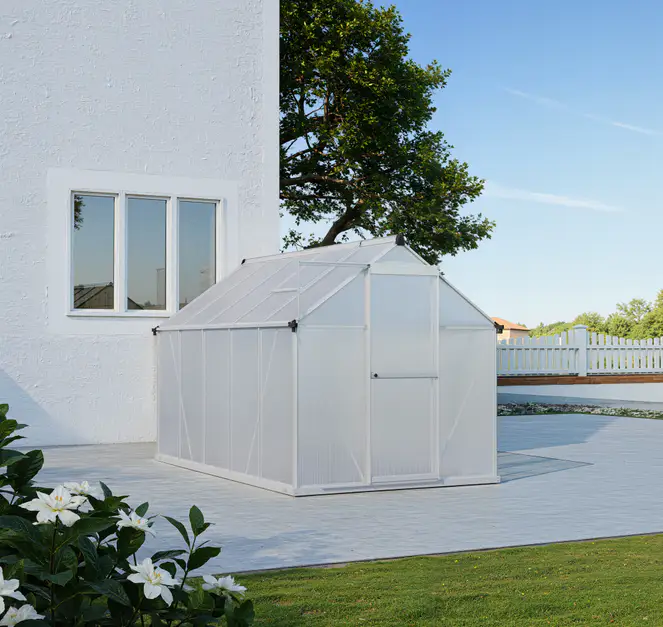 6x10-ft-aluminium-gable-roof-greenhouse-l-series-scene-4