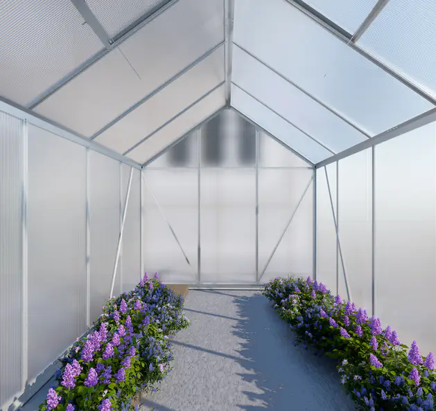6x10-ft-aluminium-gable-roof-greenhouse-l-series-scene-7
