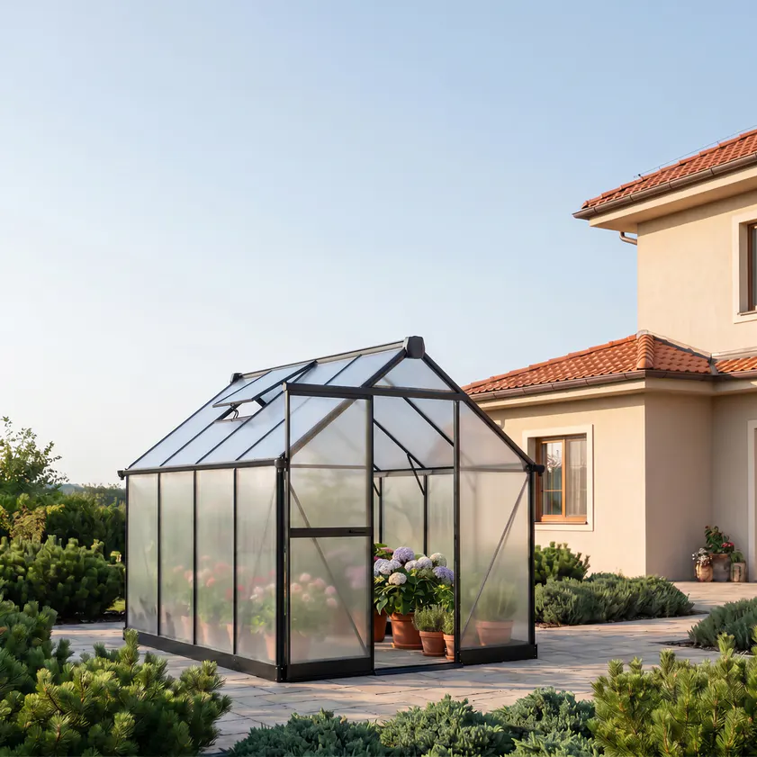 6x10-ft-aluminium-gable-roof-greenhouse-with-polycarbonate-panels-s-series-scene-2
