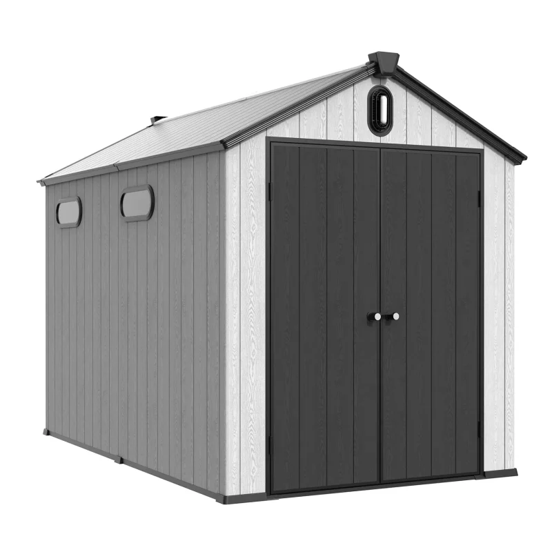6 x 10 ft Gable Roof Resin Storage Shed | KC 8 6x10-ft-gable-roof-resin-storage-shed-kc-product-1