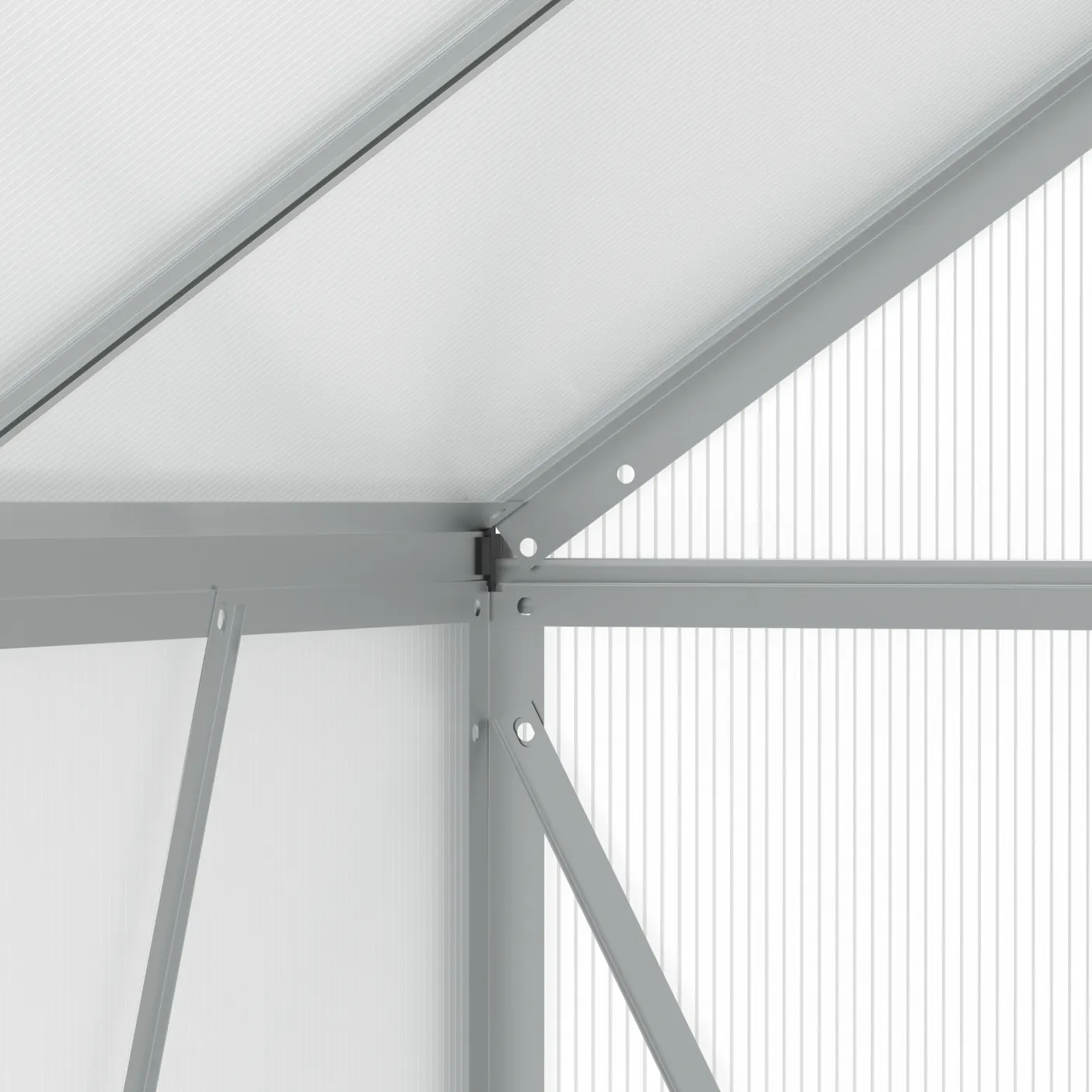 6x12-ft-aluminium-gable-roof-greenhouse-l-series-detail-2