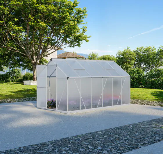 6x12-ft-aluminium-gable-roof-greenhouse-l-series-scene-4