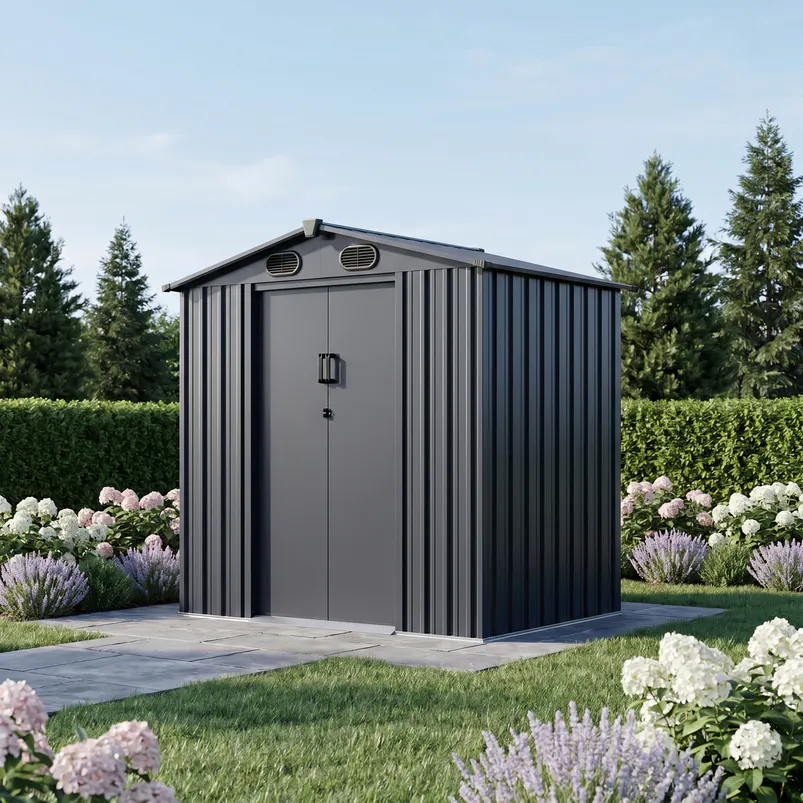 6x4-ft-gable-roof-metal-storage-shed-ks-scene-2