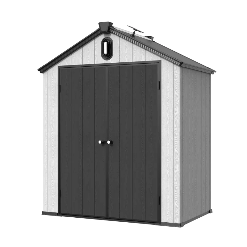 6 x 4 ft Gable Roof Resin Storage Shed | KC 3 6x4-ft-gable-roof-resin-storage-shed-kc-product-1