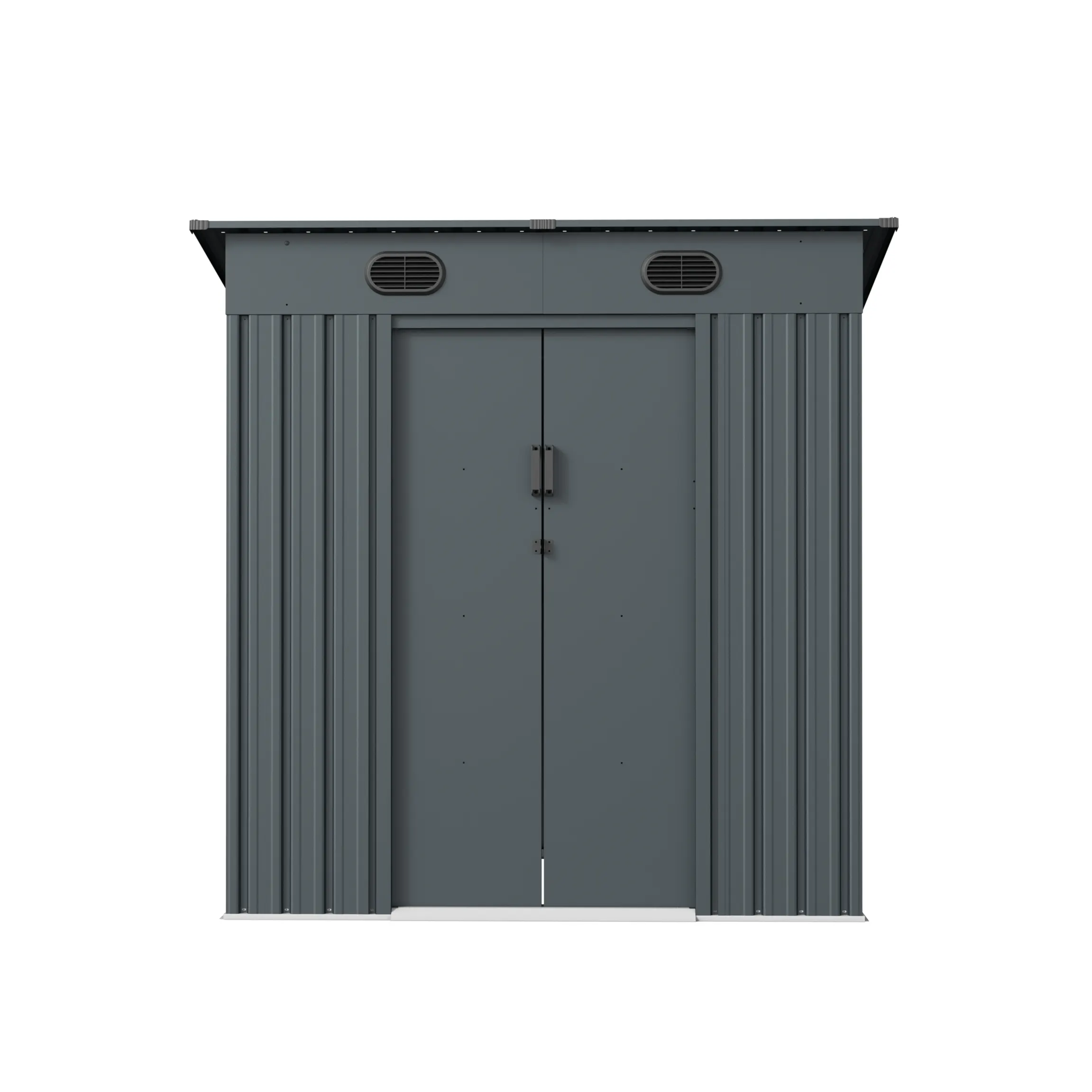 6 x 5 ft Pent Roof Metal Storage Shed | KS 1 6x5-ft-pent-roof-metal-storage-shed-ks-product-1