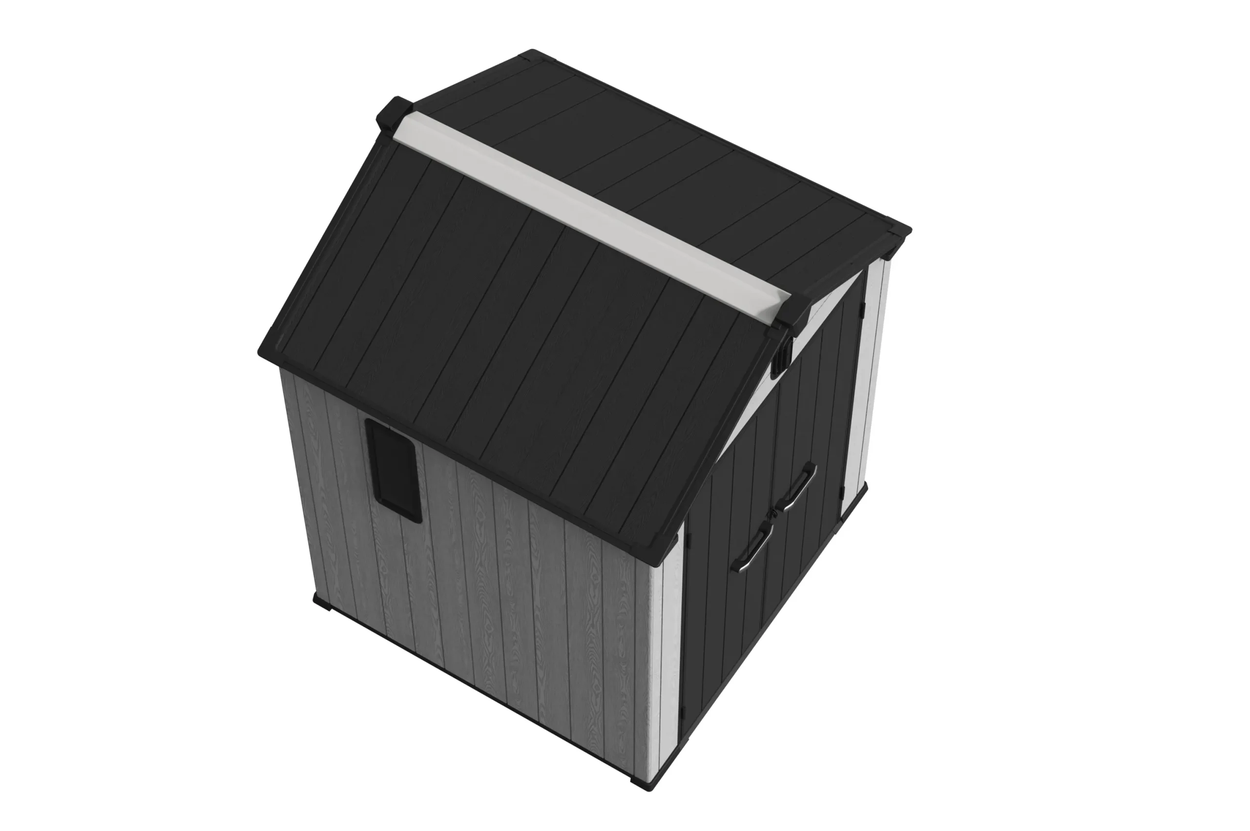 6 x 6 ft Gable Roof Resin Storage Shed | KC2 6 6x6-ft-gable-roof-resin-storage-shed-kc2-product-6-scaled