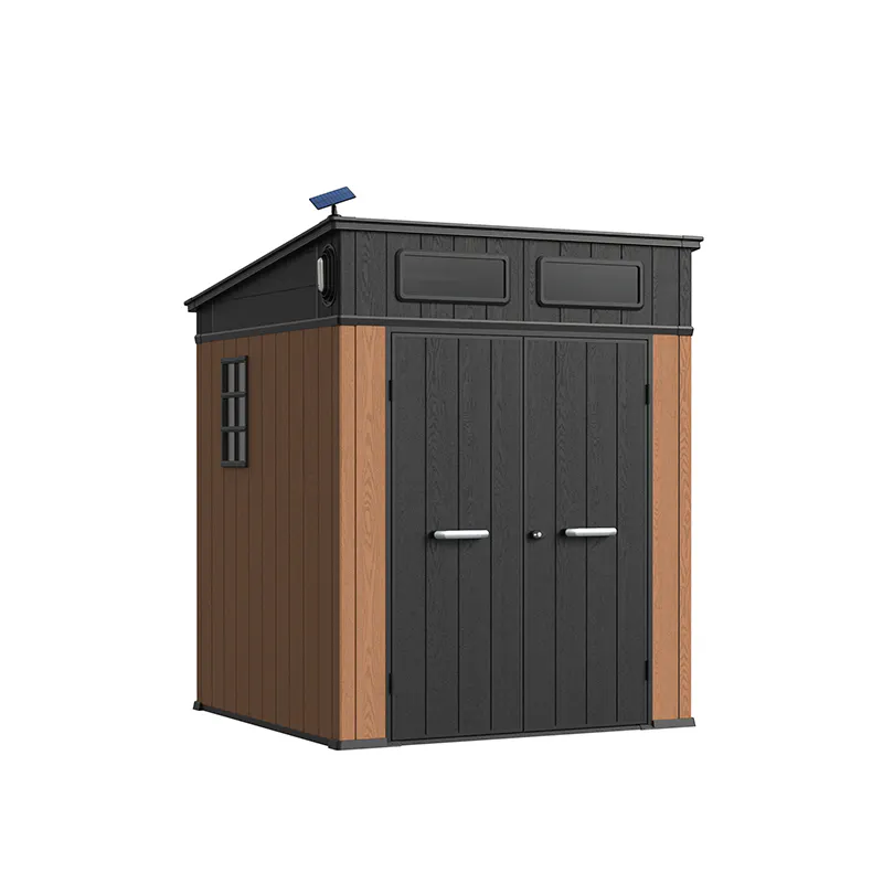 6 x 6 ft Pent Roof Resin Storage Shed | KC2 Pro 12 6x6-ft-pent-roof-resin-storage-shed-kc2-pro-product-1