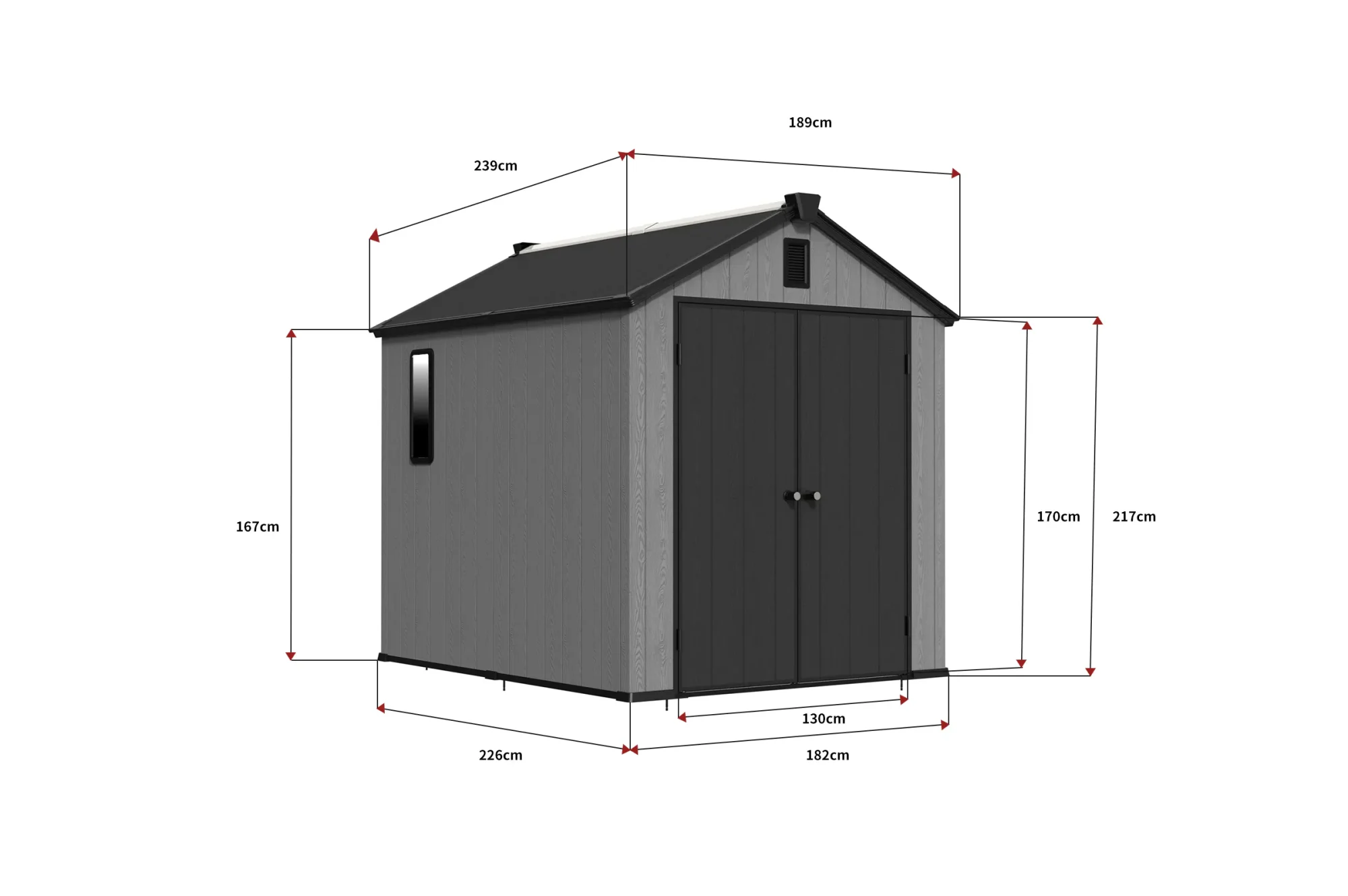 6x8-ft-gable-roof-resin-storage-shed-kf-linedrawing-3