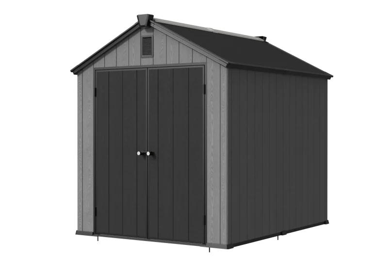 6 x 8 ft Gable Roof Resin Storage Shed | KF 8 6x8-ft-gable-roof-resin-storage-shed-kf-product-3