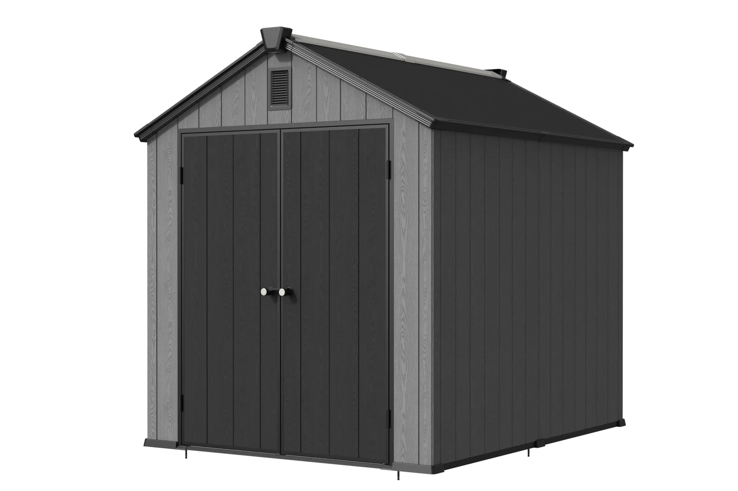 6 x 8 ft Gable Roof Resin Storage Shed | KF 1 6x8-ft-gable-roof-resin-storage-shed-kf-product-3