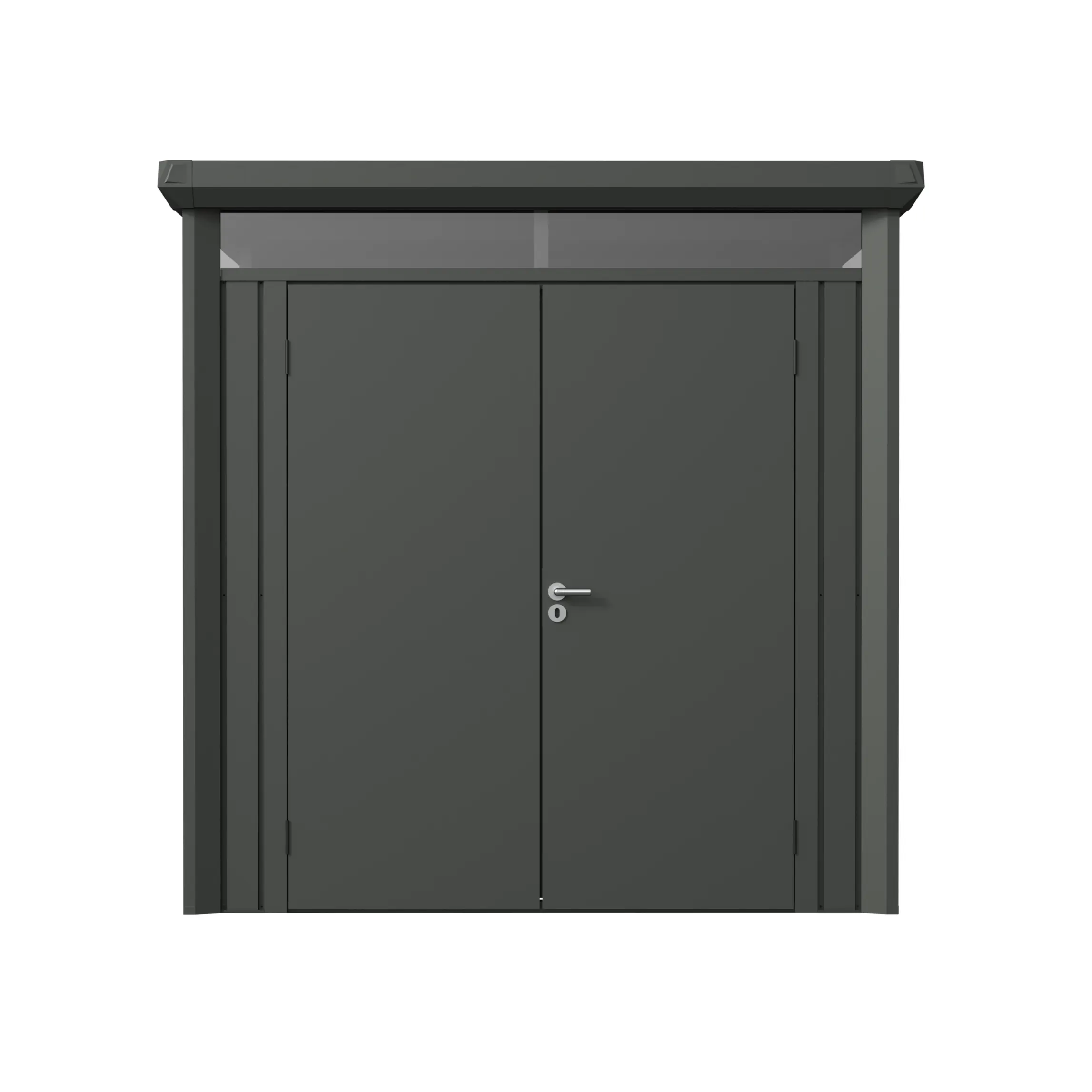 7 x 7 ft Flat Roof Metal Storage Shed | Vertex 7 7x7-ft-flat-roof-metal-storage-shed-vertex-product-7