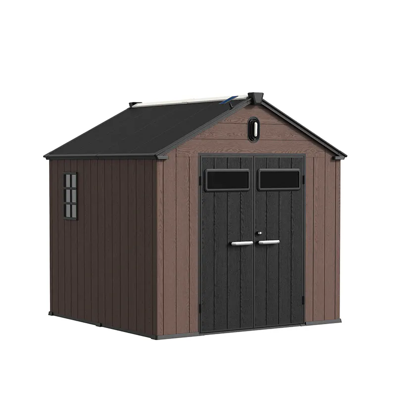 8 ft Gable Roof Resin Storage Shed | KC2 Pro 9 8-ft-gable-roof-resin-storage-shed-kc2-pro-product-1
