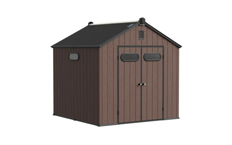 8 ft Gable Roof Resin Storage Shed | KF 7 8-ft-gable-roof-resin-storage-shed-kf-product-1
