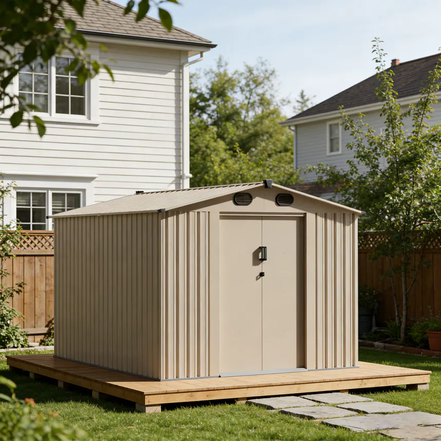 8x10-ft-gable-roof-metal-storage-shed-ks-scene-4