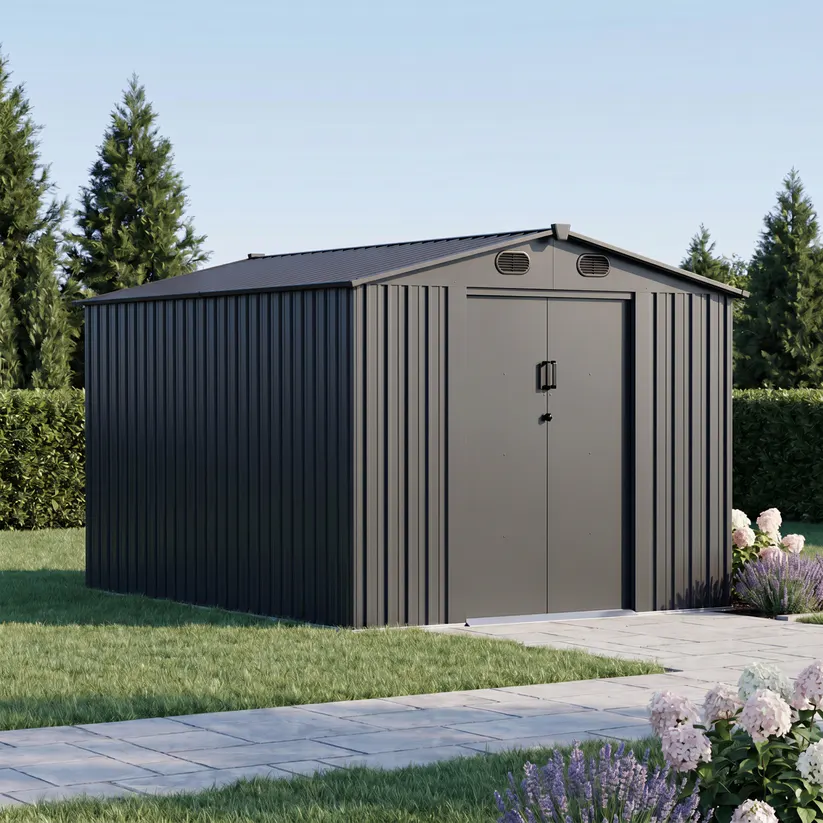 8x10-ft-gable-roof-metal-storage-shed-ks-scene-6