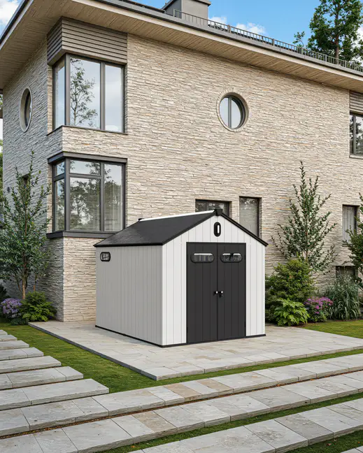 8x10-ft-gable-roof-resin-storage-shed-kc-scene-2