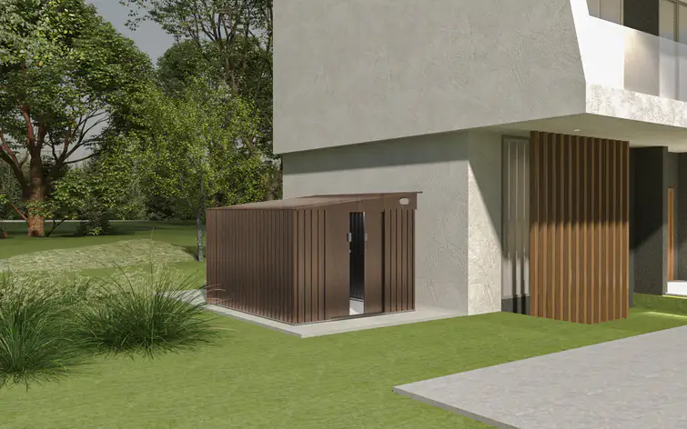 8x10-ft-side-entry-metal-storage-shed-ks-scene-2