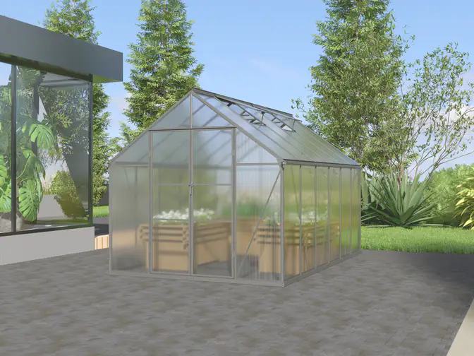8x12-ft-aluminium-gable-roof-greenhouse-with-polycarbonate-panels-s-series-scene-5