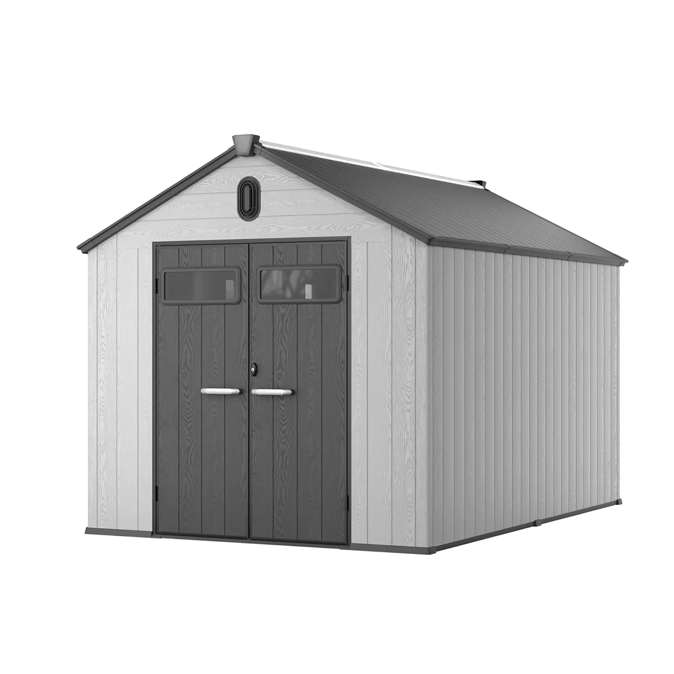 8 x 12 ft Gable Roof Resin Storage Shed | KC2 2 8x12-ft-gable-roof-resin-storage-shed-kc2-product-2