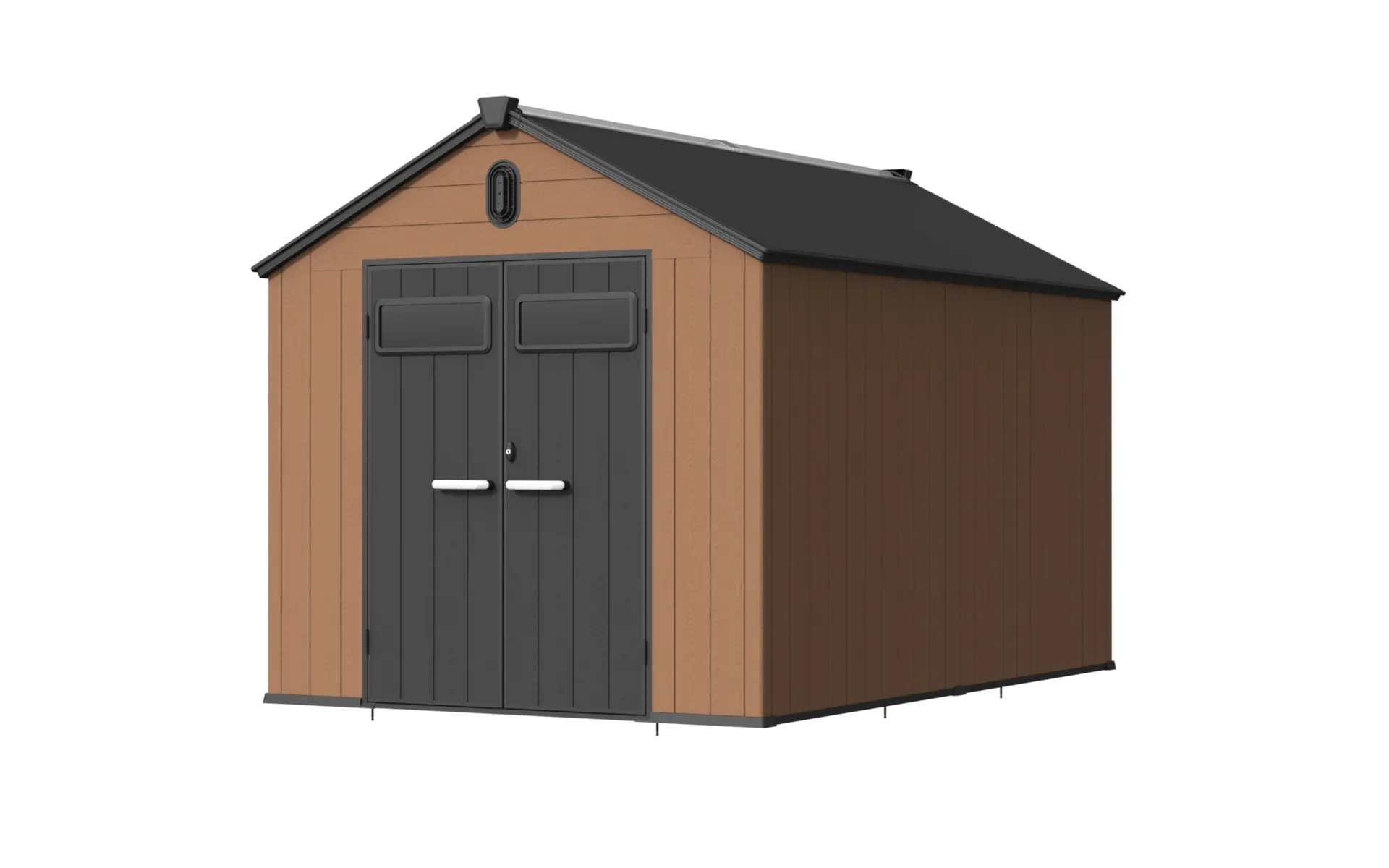 8 x 12 ft Gable Roof Resin Storage Shed | KC2 4 8x12-ft-gable-roof-resin-storage-shed-kc2-product-4