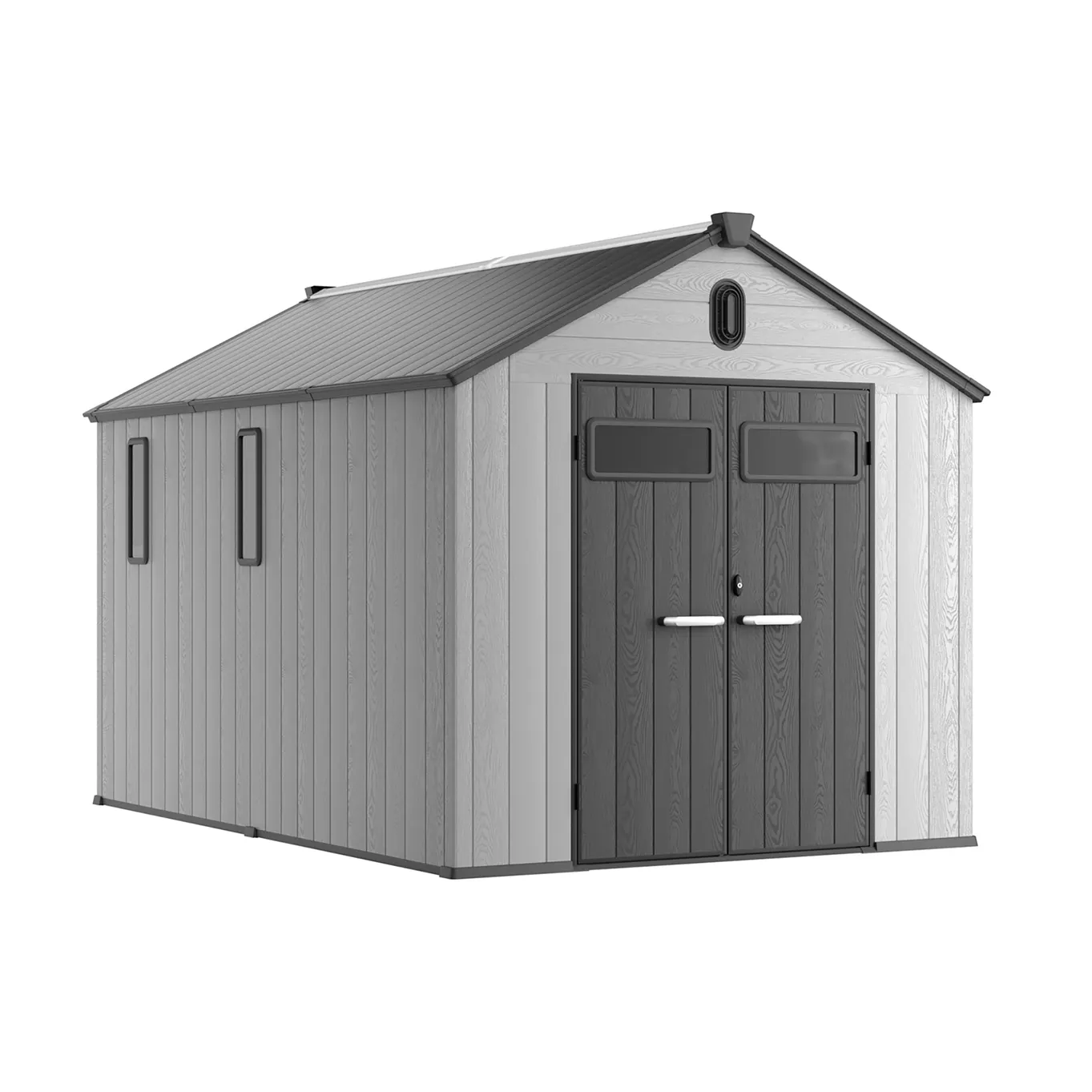 8 x 12 ft Gable Roof Resin Storage Shed | KC2 5 8x12-ft-gable-roof-resin-storage-shed-kc2-product-5