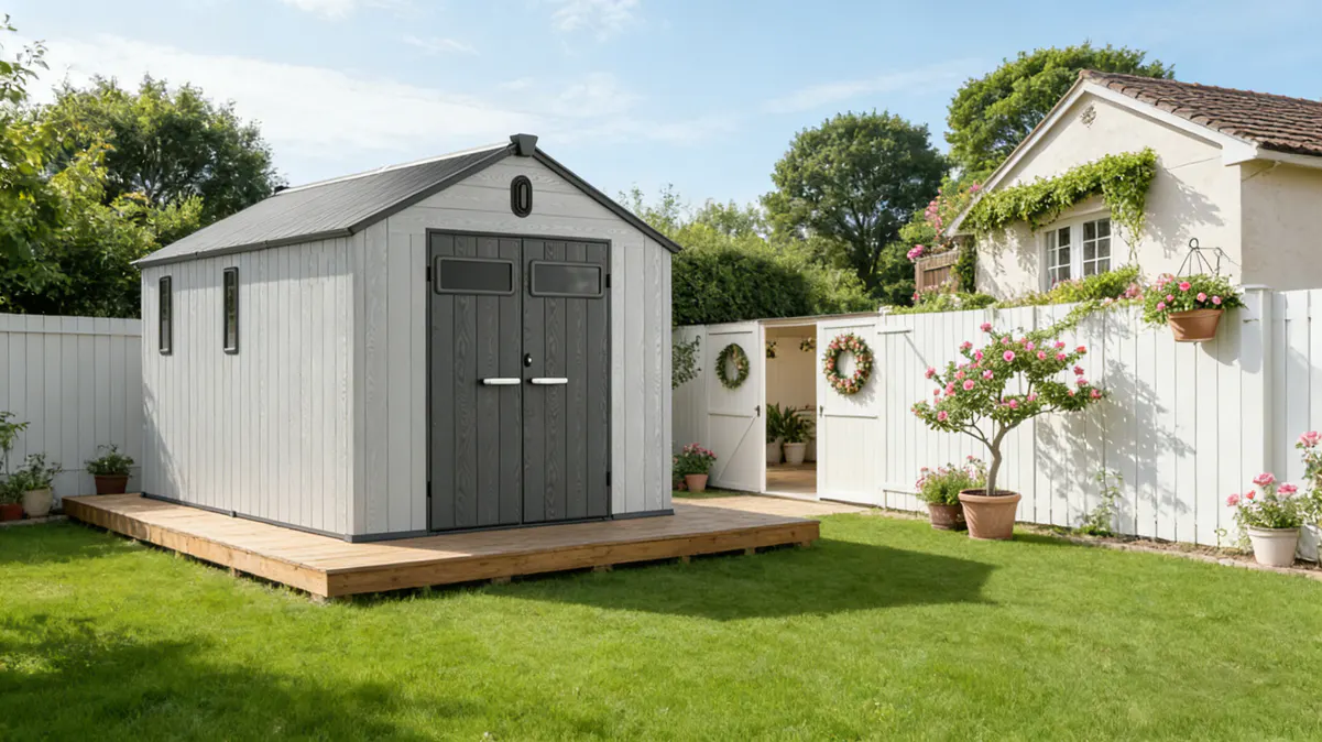 8x12-ft-gable-roof-resin-storage-shed-kc2-scene-1