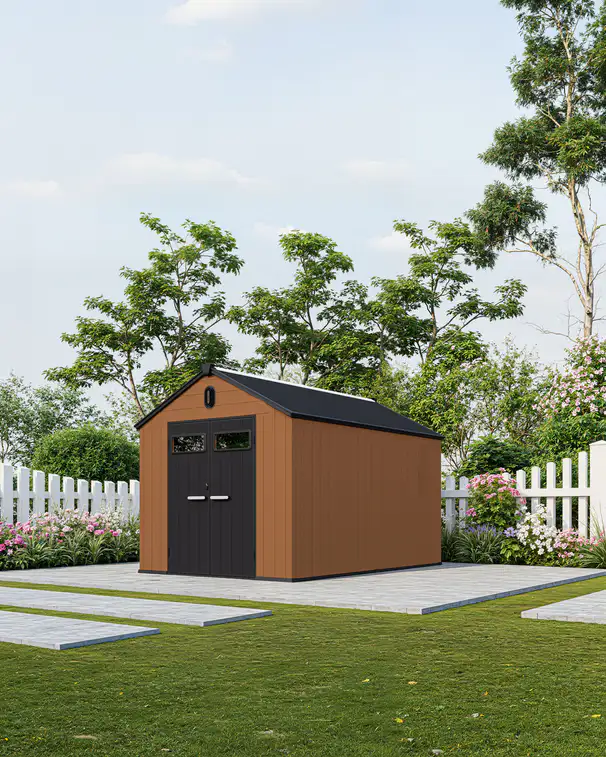 8x12-ft-gable-roof-resin-storage-shed-kc2-scene-2