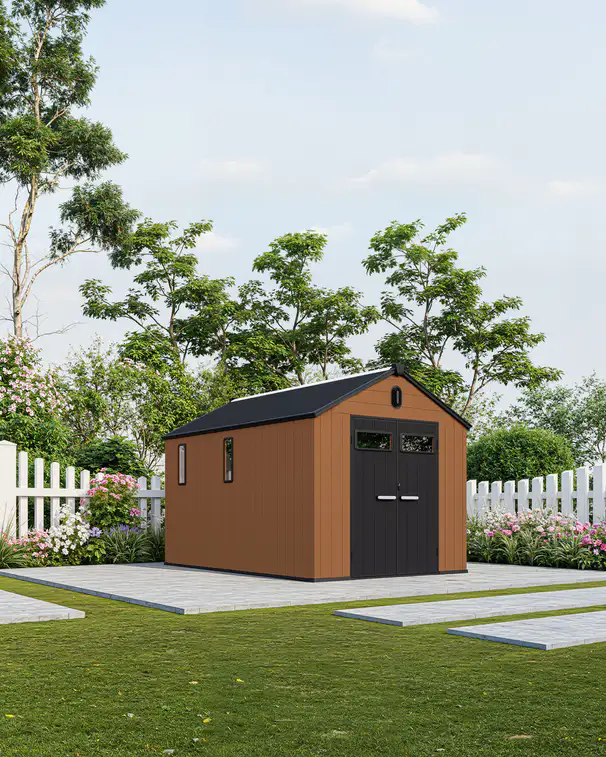 8x12-ft-gable-roof-resin-storage-shed-kc2-scene-3
