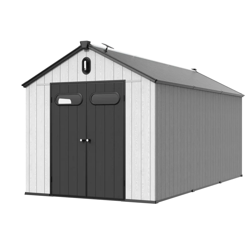 8 x 16 ft Gable Roof Resin Storage Shed | KC 4 8x16-ft-gable-roof-resin-storage-shed-kc-product-1
