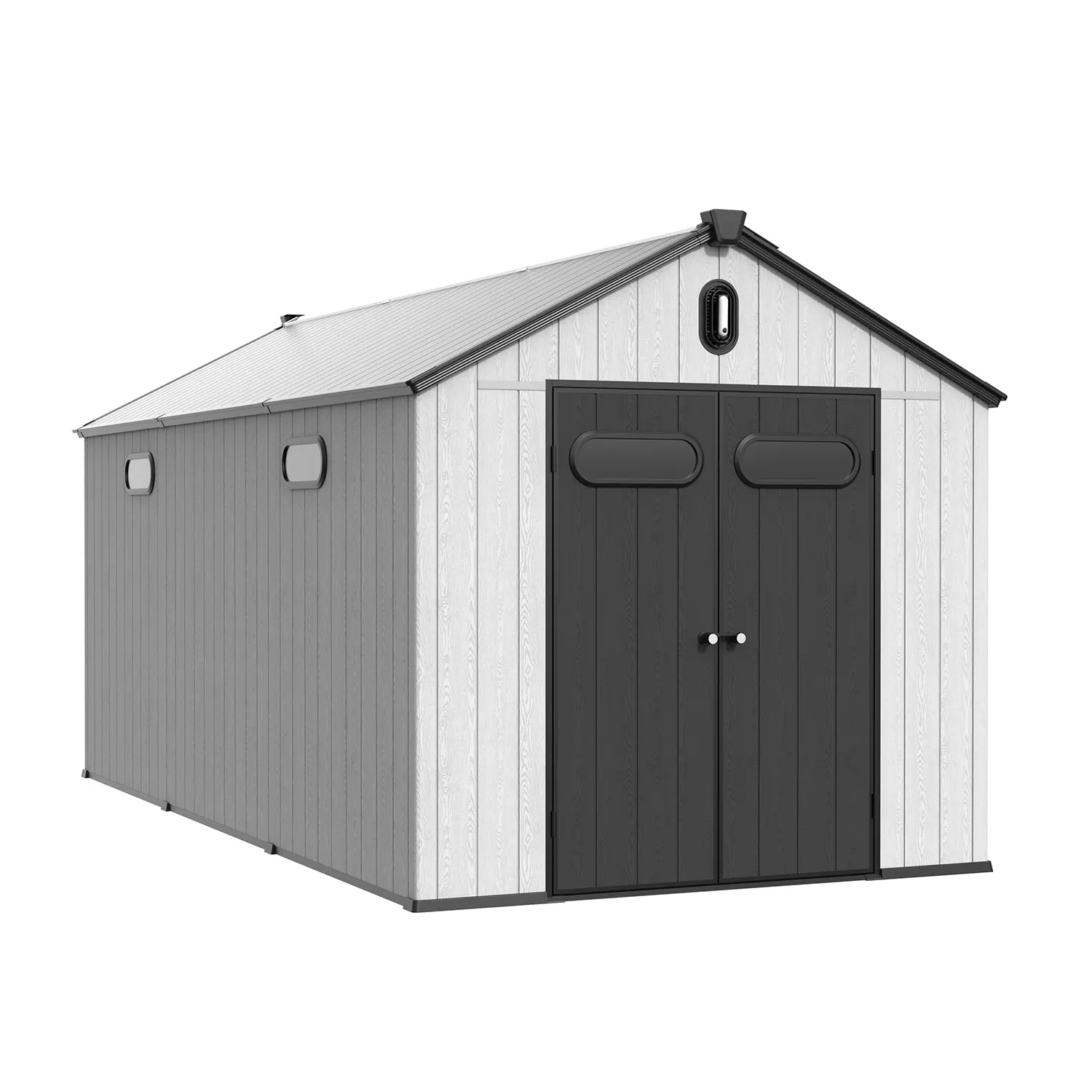 8 x 16 ft Gable Roof Resin Storage Shed | KC 2 8x16-ft-gable-roof-resin-storage-shed-kc-product-2