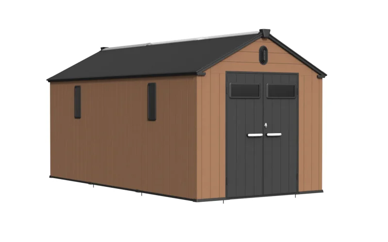 8 x 16 ft Gable Roof Resin Storage Shed | KC2 18 8x16-ft-gable-roof-resin-storage-shed-kc2-product-1