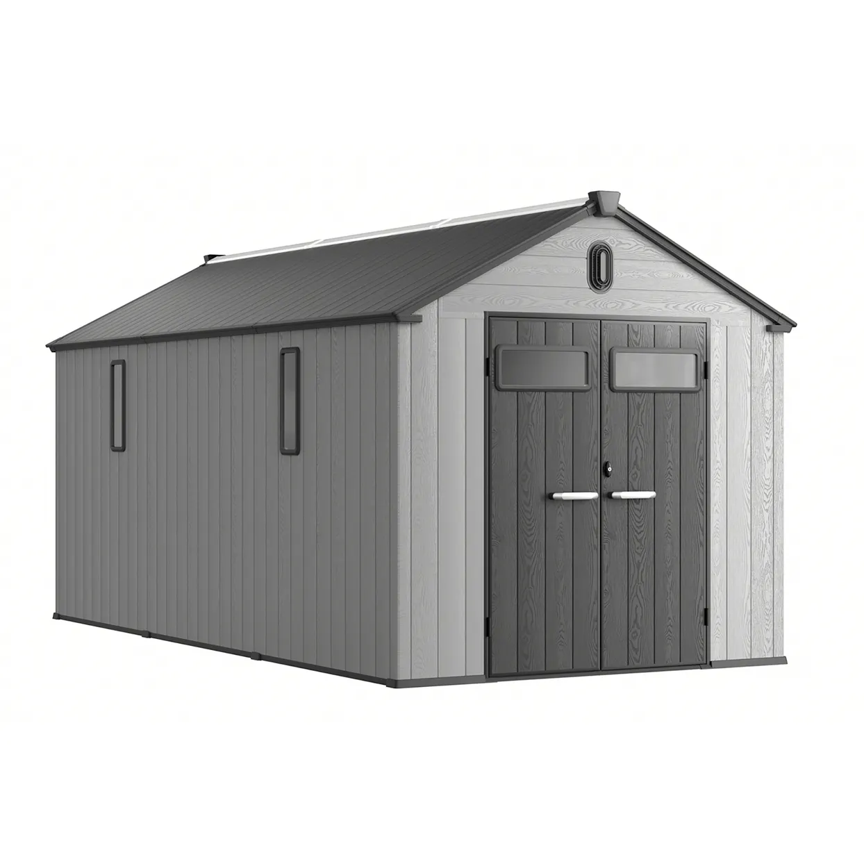 8 x 16 ft Gable Roof Resin Storage Shed | KC2 4 8x16-ft-gable-roof-resin-storage-shed-kc2-product-4