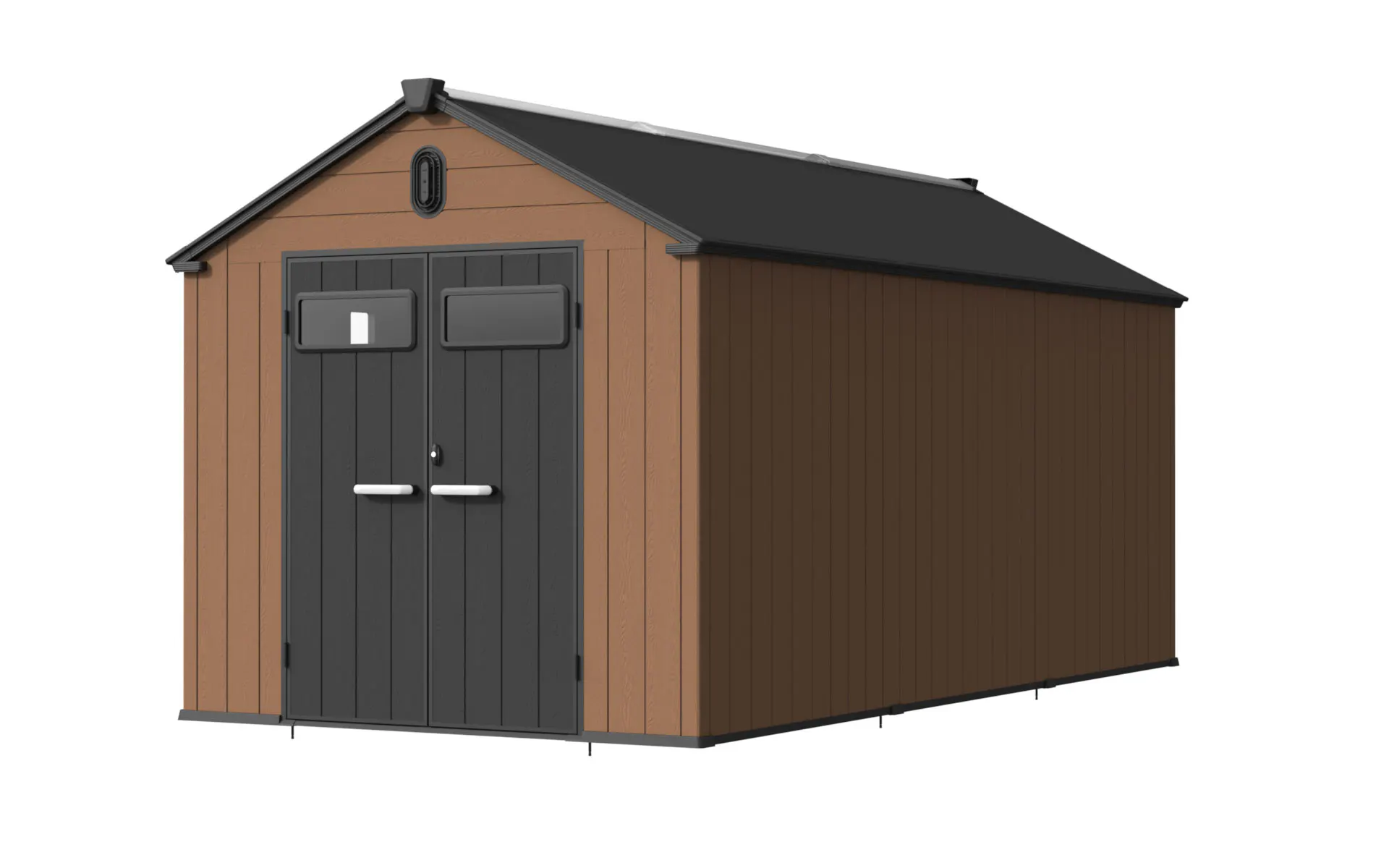 8 x 16 ft Gable Roof Resin Storage Shed | KC2 5 8x16-ft-gable-roof-resin-storage-shed-kc2-product-5