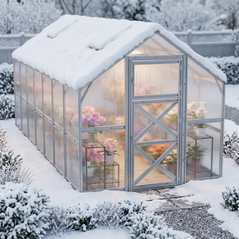 8x18.5-ft-steel-gable-roof-greenhouse-scene