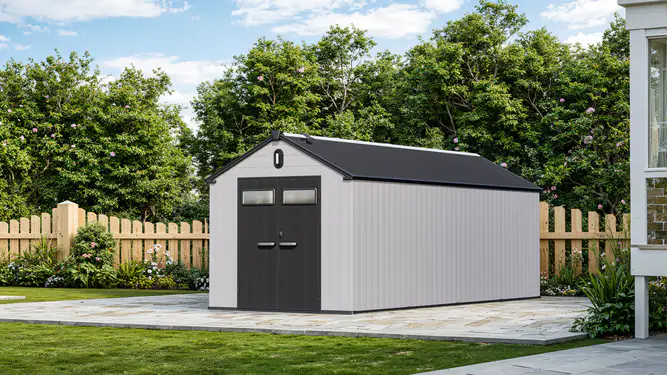 8x20-ft-gable-roof-resin-storage-shed-kc2-scene-1