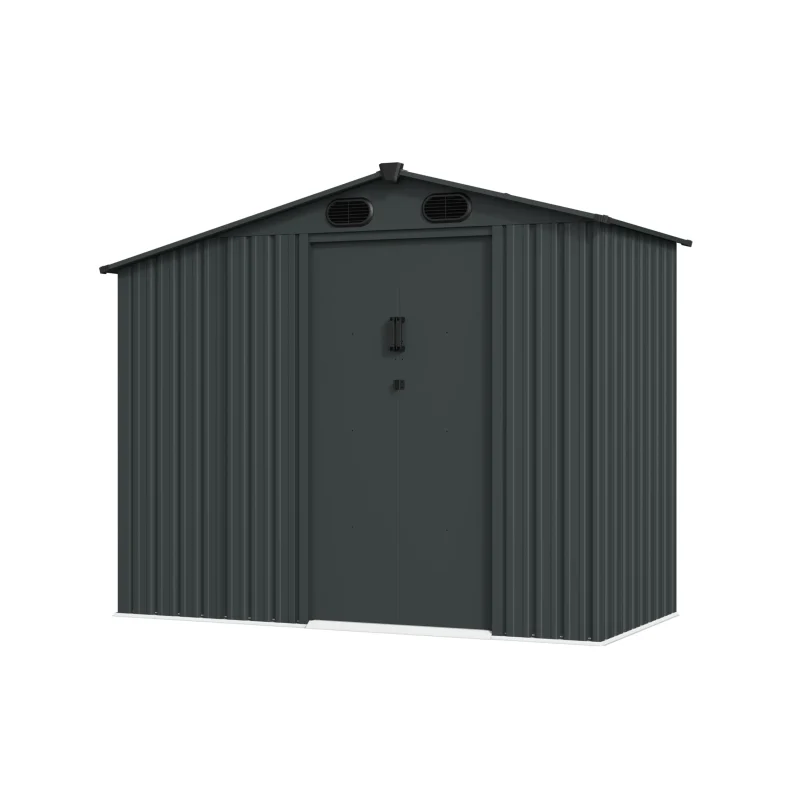 8 x 4 ft Special-Shaped Gable Roof Metal Storage Shed | KS 6 8x4-ft-special-shaped-gable-roof-metal-storage-shed-ks-product-1