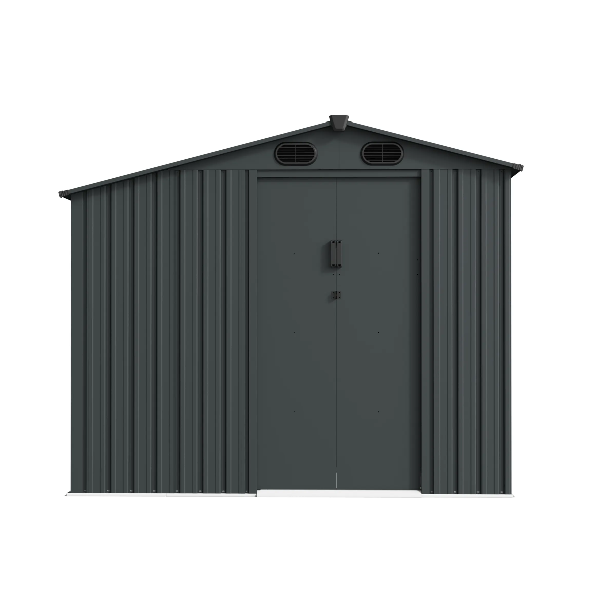 8 x 4 ft Special-Shaped Gable Roof Metal Storage Shed | KS 2 8x4-ft-special-shaped-gable-roof-metal-storage-shed-ks-product-2