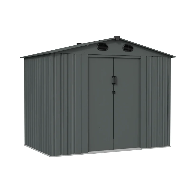 8 x 5 ft Gable Roof Metal Storage Shed | KS 11 8x5-ft-gable-roof-metal-storage-shed-ks-product-1