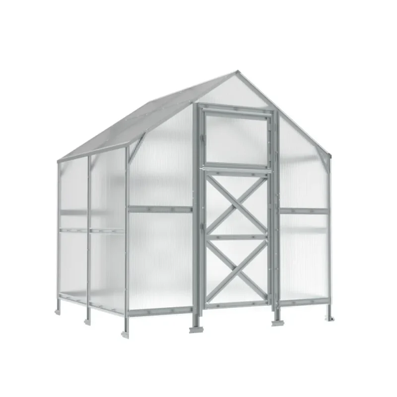 8 x 5.3 ft Steel Gable Roof Greenhouse 12 8x5.3-ft-steel-gable-roof-greenhouse-product-1